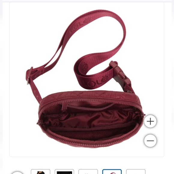 Lolë Unisex Quilted Belt Bag / Sling Bag, nwt - Picture 6 of 6